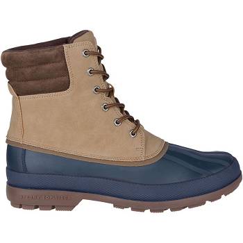 Sperry Cold Bay Duck Tmavomodre / Hnede - Panske Zimne Topanky